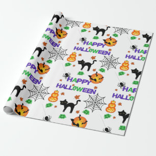 Happy Halloween Wrapping Paper