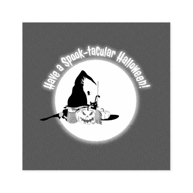 Happy Halloween Y'All Rubber Stamp (Imprint)