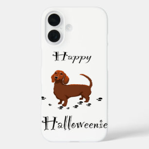 Happy Halloweenie! iPhone 16 Case