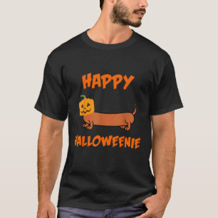Happy Halloweenie Dachshund Halloween for Dog Fans T-Shirt