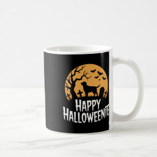 Happy Halloweenie Dog Lovers Spooky Vibes Hallowee Coffee Mug