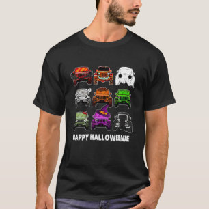 Happy Halloweenie HAPPY HALLOWEEN CARS LOVER RACIN T-Shirt