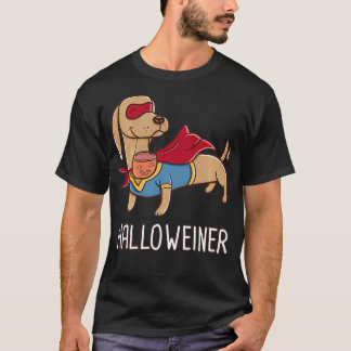 Happy Halloweiner Dachshund Sausage Weiner Dog Hal T-Shirt