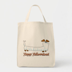Happy Halloweiner Dachshund Tote Bag