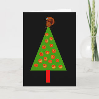 HAPPY HALLOWGIVEMAS HOLIDAY CARD