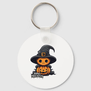 Happy hallowin keychain
