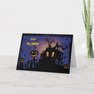 Happy Haloween Holiday Card