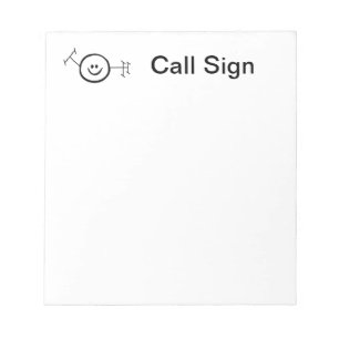 Happy Ham Ham Radio Notepad