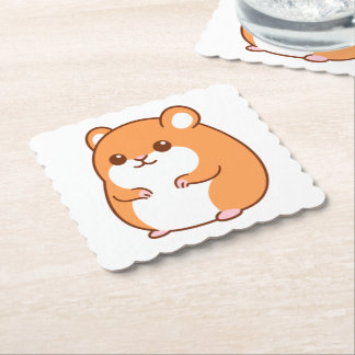Happy Hamster Coasters