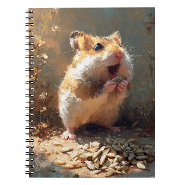 Happy Hamster Notebook (Front)