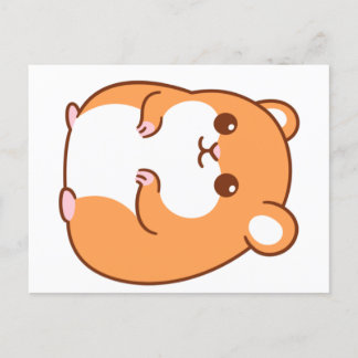 Happy Hamster Postcard