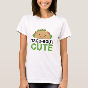 Happy Hand Drawn Taco-bout Cute Taco Art Design T-Shirt