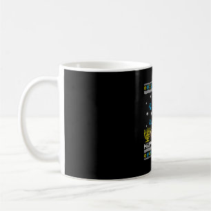 Happy Hanukcat Funny Hanukkah Cat Lover Jewish Coffee Mug