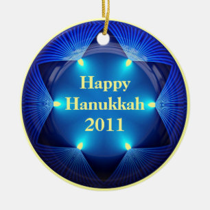 Happy Hanukkah 2011 Ornament