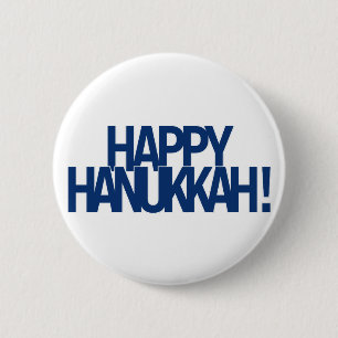 Happy Hanukkah! 2 Inch Round Button