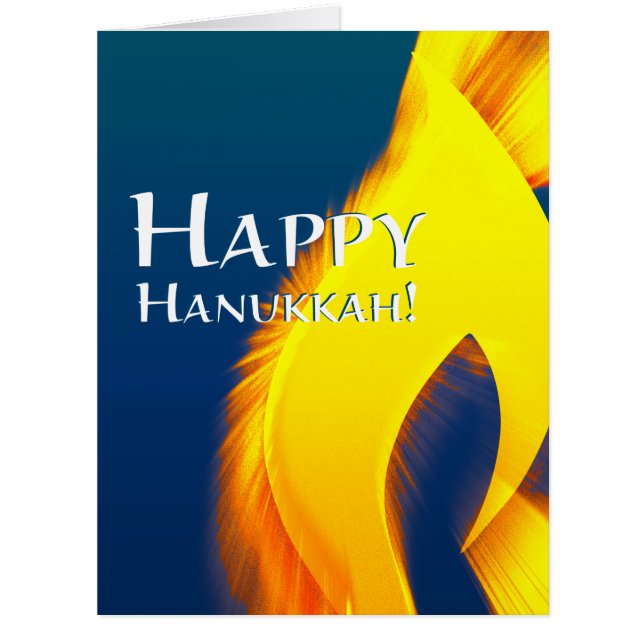 happy hanukkah (candleShine) (Front)