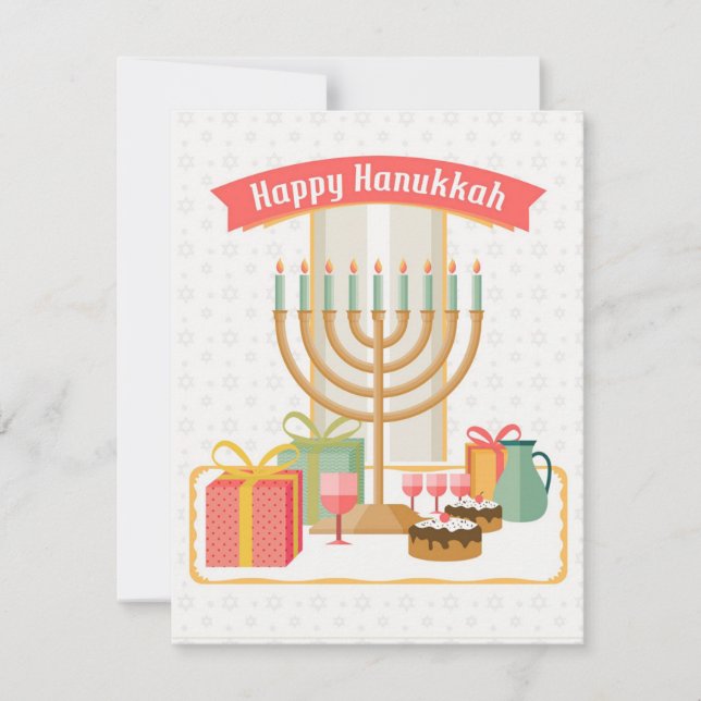 Happy Hanukkah Card (Front)