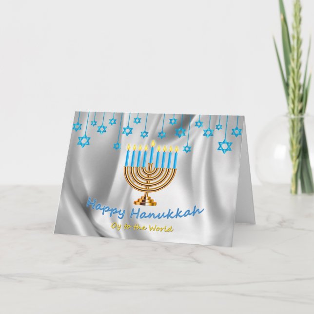 Happy Hanukkah Card (Front)