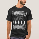 Happy Hanukkah Cat Funny Ugly Christmas Sweater<br><div class="desc">Happy Hanukkah Cat Funny Ugly Christmas Sweater,  Happy holidays,  winters holidays,  Jewish,  Celebrations,  Cool,  Best,  Awesome,  Sarcastic,  Trendy,  Graphic Tee Shirt,  This makes a great gifts for mothers,  fathers,  brothers,  sisters,  girls,  boys,  men,  women,  and anyone else on your gift list!</div>