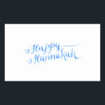 Happy Hanukkah Chanukah HANNUKKAH HANUKA Sticker<br><div class="desc">Use our cool template, artwork, photo, graphic, or illustration, then add a name, text, quote, or monogram to create your own custom or monogrammed scrapbooking sticker or label. Click the "Customize it!" button to make it totally customized. These landscape sticker labels are great gifts for men, women, and kids (and...</div>