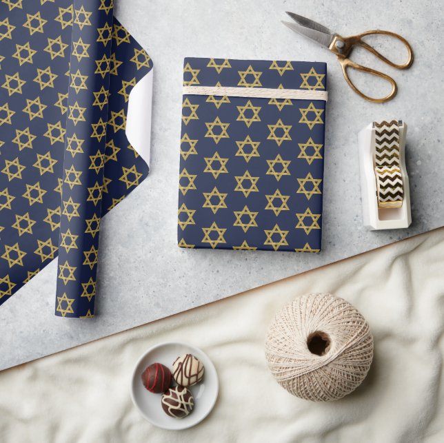 Happy Hanukkah Chanukah Holiday Wrapping Paper (Crafts)