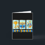 Happy Hanukkah Coquette Menorah Dreidel Chanukah G Card<br><div class="desc">Happy Hanukkah Coquette Menorah Dreidel Chanukah Girls Women</div>
