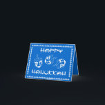 Happy Hanukkah Customizable Holiday Card<br><div class="desc">Happy Hanukkah Greeting Card</div>