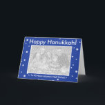 HAPPY HANUKKAH! Customizable My Dog Votes Card<br><div class="desc">Wish Your Friends AND Your Legislators A HAPPY HANUKKAH With Official Holiday Greetings From My Dog Votes! Matching Stamps Too!</div>