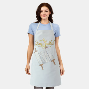 Happy Hanukkah Entertaining Apron