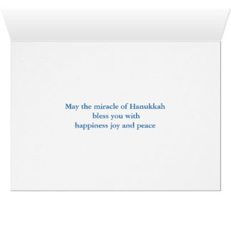 Happy Hanukkah Festive Dreidels Greeting Card