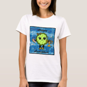 Happy Hanukkah Funny Holiday Pickle T-Shirt