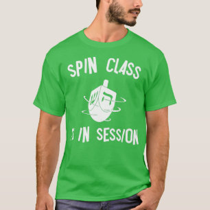 Happy Hanukkah Gelt Spin Class Is In Session Dreid T-Shirt