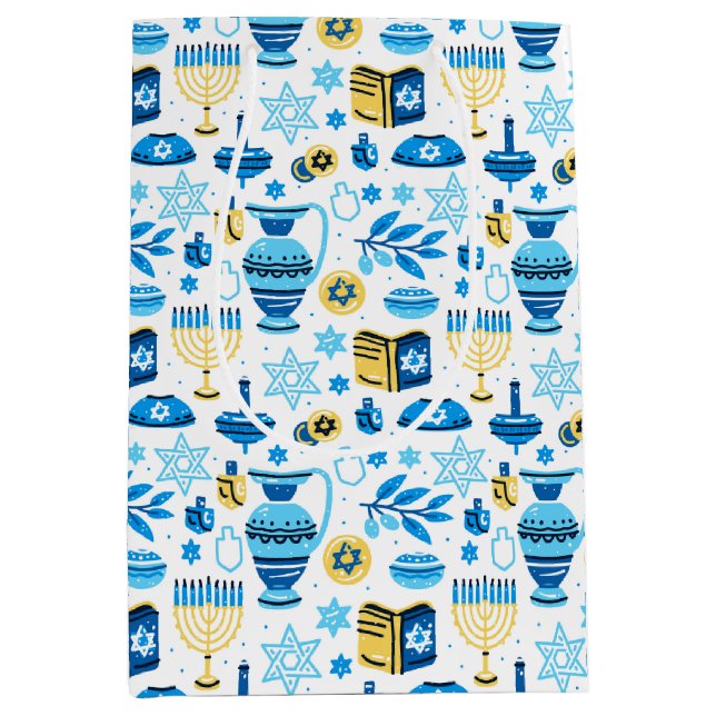 Happy Hanukkah Gift Bag (Front)