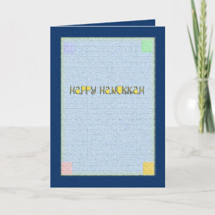 Happy Hanukkah Greeting Card