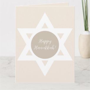 Happy Hanukkah Greetings Card