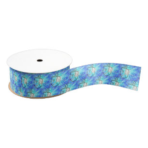 Happy Hanukkah Grosgrain Ribbon