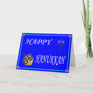 Happy Hanukkah Holiday Card