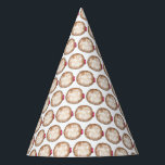 Happy Hanukkah Jelly Doughnut Sufganiyot Chanukah Party Hat<br><div class="desc">Party hat features an original marker illustration of a delicious jelly doughnut. Perfect for Hanukkah holiday celebrations!

Don't see what you're looking for? Need help with customization? Click "contact this designer" to have something created just for you!</div>