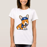 Happy Hanukkah Jewish Corgi Corgis Dog Puppy T-Shirt<br><div class="desc">I love Hanukkah and Corgi dogs. Corgis are so cute with their short little legs. That's why I made a Hanukkah Corgi. Thank you for looking at Happy Food designs! Berenice Limon ©. www.zazzle.com/kitteh03* for more designs!</div>