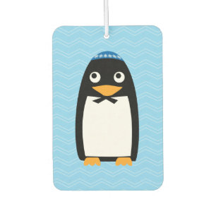 Happy Hanukkah Jewish Penguin Yarmulke Air Freshener