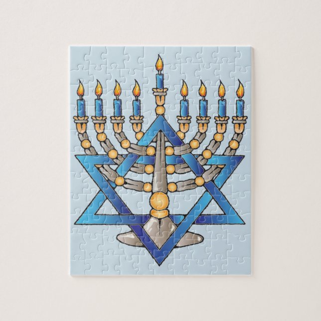 Happy Hanukkah Jigsaw Puzzle (Vertical)