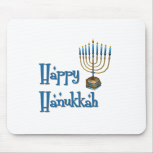 Happy Hanukkah Mouse Pad