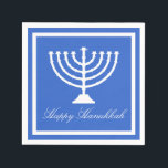 Happy Hanukkah Napkin<br><div class="desc">Happy Hanukkah</div>