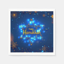 Happy Hanukkah Napkins