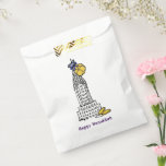 Happy Hanukkah New York City NYC Chanukah Gelt Favour Bag<br><div class="desc">Gift bag features an original marker illustration of a classic NYC landmark skyscraper "dressed up" for the holiday season with gold Hanukkah gelt!

Don't see what you're looking for? Need help with customization? Contact Rebecca to have something designed just for you.</div>