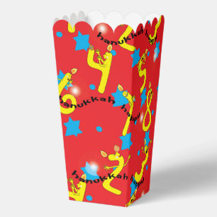 Happy Hanukkah Numbers Favor Box