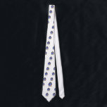 Happy Hanukkah Penguin Tie<br><div class="desc">A festively fun Hanukkah penguin just for the holiday season. Show off your holiday spirit with this cute Jewish penguin holding a dreidel and wearing a t-shirt that says Happy Hanukkah.</div>