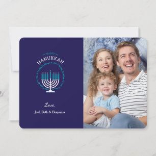 Happy Hanukkah Photo Card
