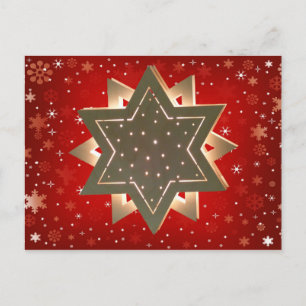 happy Hanukkah postcard