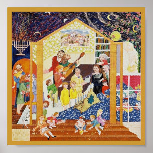 HAPPY HANUKKAH POSTER